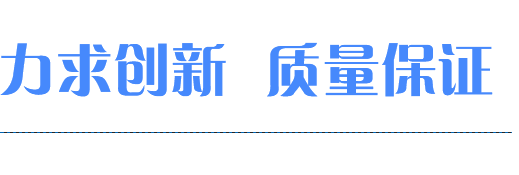 力求创新，质量保证