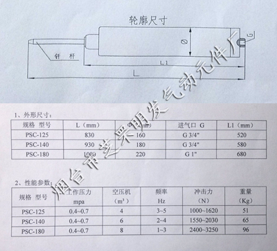 PSC气动破碎锤说明书