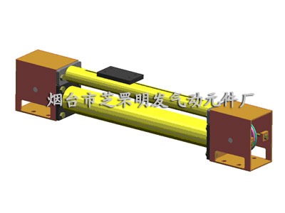 管式导轨快速缆索气缸